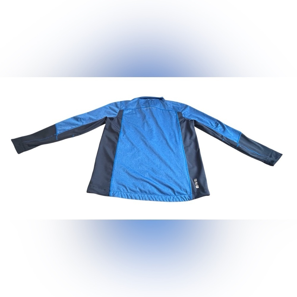 Elevate Athletic Jacket Blue Black Full Zip Lightweight Large XL Fit - Picture 3 of 15